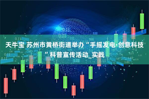 天牛宝 苏州市黄桥街道举办“手摇发电·创意科技”科普宣传活动_实践